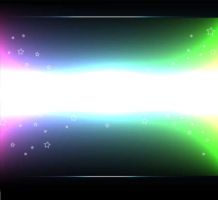 Vector illustration of Abstract color glowing backgroundのイラスト素材