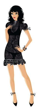 Beauty womanのイラスト素材