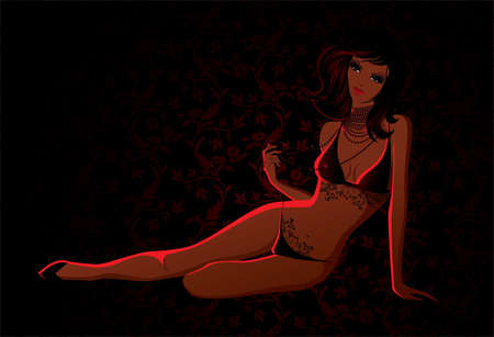 Beauty womanのイラスト素材