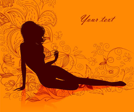 Beauty womanのイラスト素材