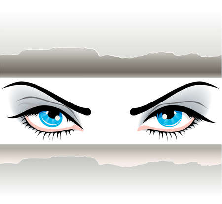 Women eyesのイラスト素材