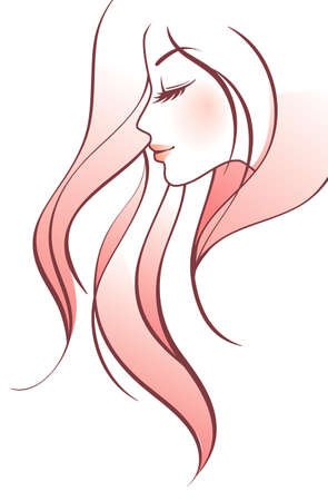 Beauty womanのイラスト素材