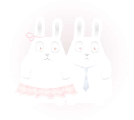 Rabbitsのイラスト素材