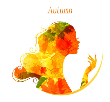 illustration of Beauty womanのイラスト素材