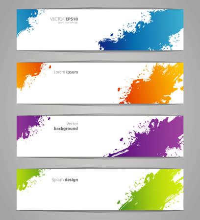  illustration of Splash designsのイラスト素材