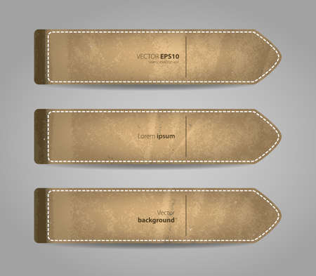 Vector illustration of Stickers paper setのイラスト素材