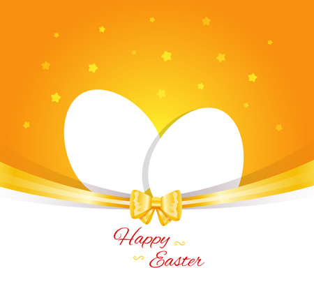 Vector illustration of Easter design templateのイラスト素材