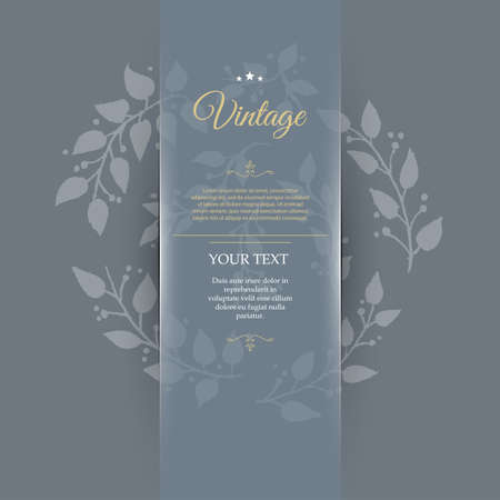 illustration of design templateのイラスト素材