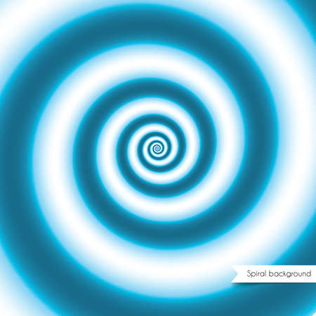 Vector illustration (eps 10) of spiral abstract backgroundのイラスト素材