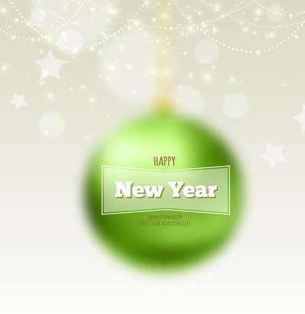 Vector illustration (eps 10) of christmas ballsのイラスト素材