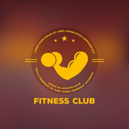 illustration of  fitness clubのイラスト素材