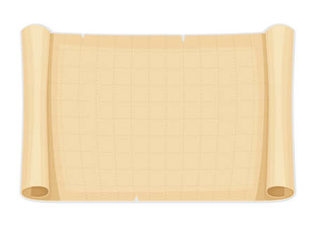 Vector illustration of Old papyrus background templateのイラスト素材