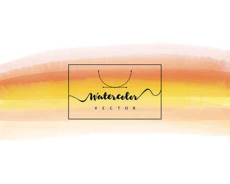 Vector illustration of Hand painted watercolor textureのイラスト素材