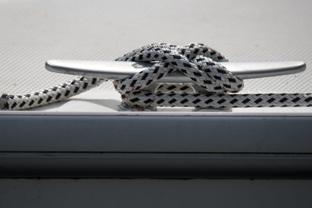 Den Helder, the Netherlands. June 2021. Details of old and new nautical objects. High quality photo