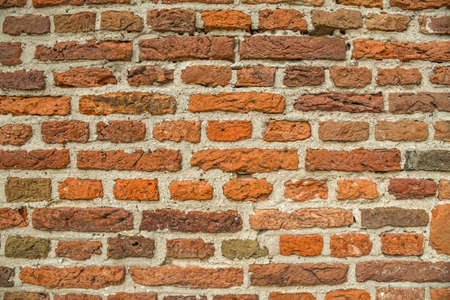 September 2021. Canvas of a brick wall. High quality photo. Close up.の写真素材