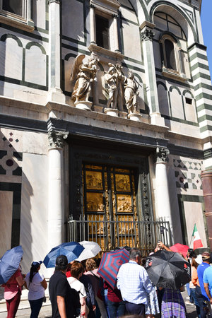 Florence, Italy. September 17, 2023. The old center of the historical city of Florence in Tuscany. High quality photoのeditorial素材