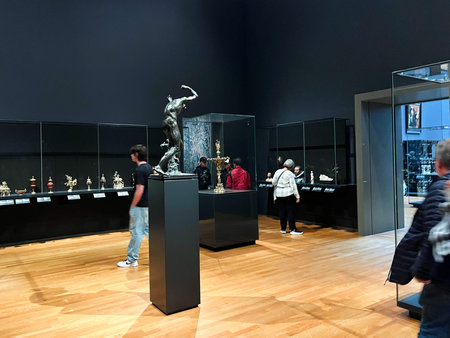 Amsterdam, the Netherlands. June 10, 2024. One of the many showrooms in the Rijksmuseum in Amsterdam. High quality photoのeditorial素材