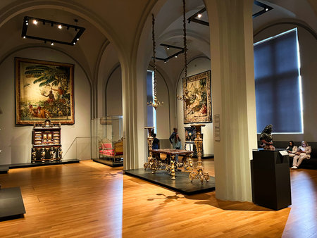 Amsterdam, the Netherlands. June 10, 2024. One of the showrooms of the Rijksmuseum in Amasterdam. High quality photoのeditorial素材