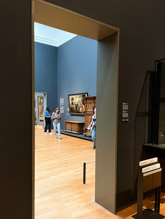 Amsterdam, the Netherlands. June 10, 2024. One of the many showrooms in the Rijksmuseum in Amsterdam. High quality photoのeditorial素材