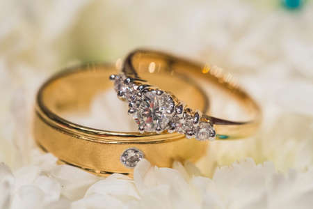 wedding ringの写真素材