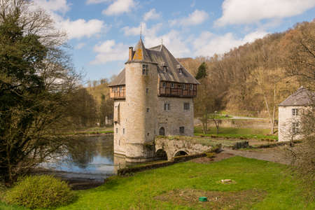 Castle of Crupet in Belgiumの写真素材