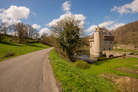 Castle of Crupet in Belgiumの写真素材