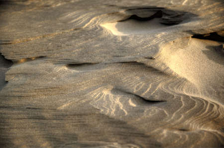 sand sculpt by the windの写真素材