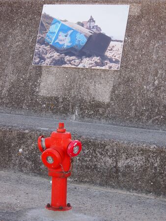 Poteau Fire at Deauvilleのeditorial素材