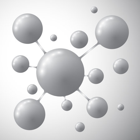 Molecule icon vector.Modern template for business concepts.