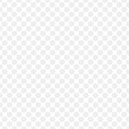 Gray and white seamless floral pattern. Vector illustration.のイラスト素材