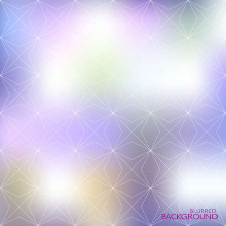 Modern abstract blurred background and communication. Vector illustration.のイラスト素材