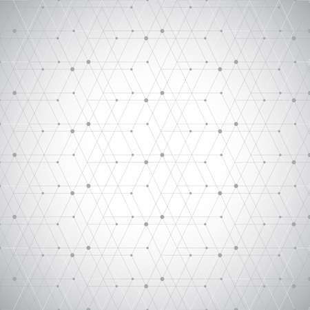 Modern Abstract Geometric Pattern Dot With Rhombuses. Repeating Background Vector Illustration.のイラスト素材