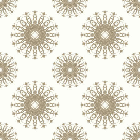 Seamless wallpapers in the style of Baroque . Can be used for backgrounds and page fill web design. Vector illustration.のイラスト素材