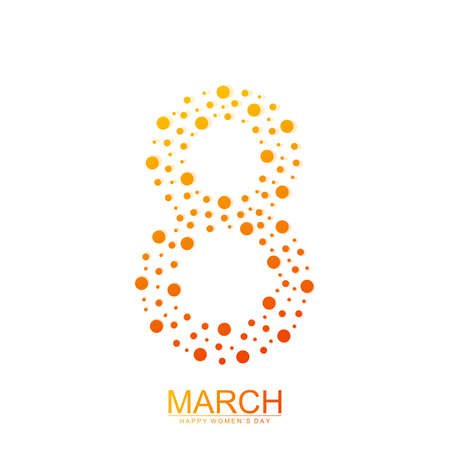 8 March. International Women Day.のイラスト素材