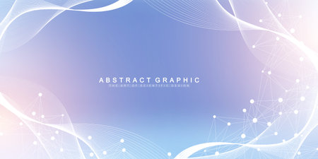 Big Genomic Data Visualization. DNA helix, DNA strand, DNA Test. CRISPR CAS9 - Genetic engineering....