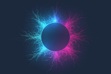 Spiral sound wave rhythm line dynamic abstract vector background. Digital circle audio swirl. Equalizer sound spiral. Sound pulse. Music round wave concept designのイラスト素材