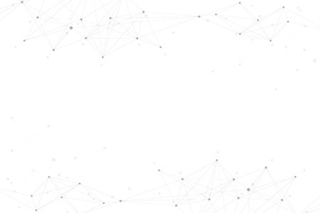 Geometric graphic background molecule and communication. Big data complex with compounds....