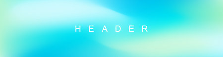 Abstract pastel gradient header background. Innovation header background design for cover. Landing page concept for your graphic design.のイラスト素材