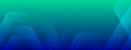 Modern medical or health care scientific abstract background with hexagons. Geometric stripe line art design for poster, brochure, cover, banner, header, website, presentation templateのイラスト素材