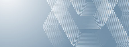 Modern medical or health care scientific abstract background with hexagons. Geometric stripe line art design for poster, brochure, cover, banner, header, website, presentation templateのイラスト素材