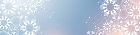 Digital tech motherboard texture design. Creative idea banner concept for internet technology....