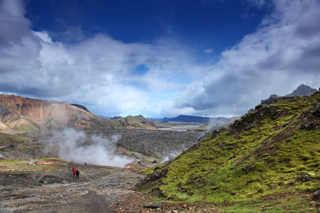 Iceland - Landmannalaugarの写真素材