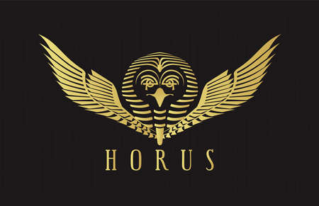 Horus Pharaoh Godのイラスト素材