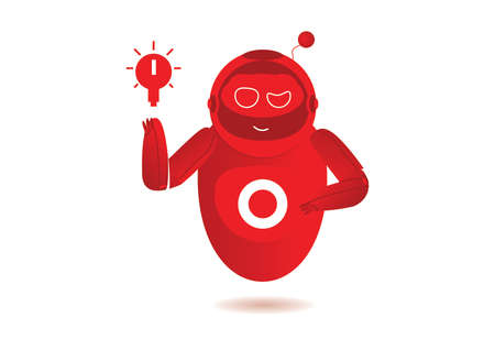 3d Robot Characterのイラスト素材