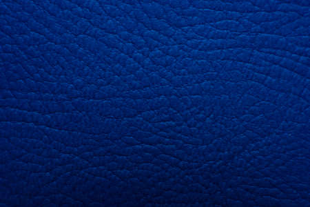 blue leather texture background surfaceの写真素材
