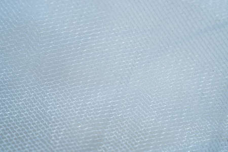 White tulle drapery for backgroundの写真素材
