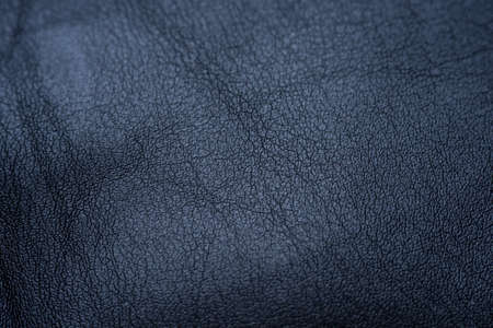 Black leather texture and backgroundの写真素材