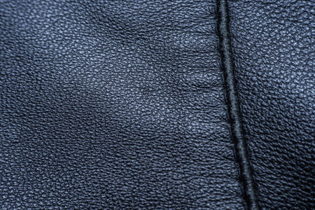Black leather texture and background