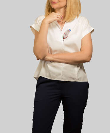 collection of women's clothing for office fashion conceptの写真素材