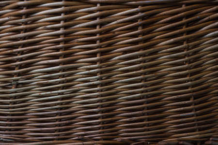 Wicker basket texture. Backgroundの写真素材